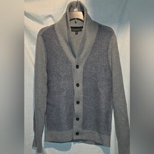 Banana Republic Two-Tone Gray Cardigan Size M